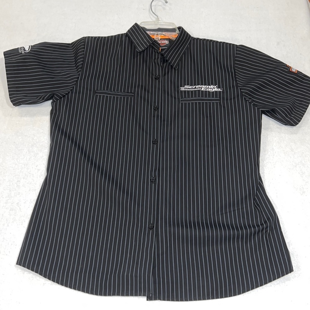 Harley Davidson Button Up